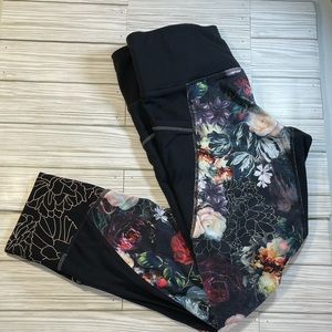 Athleta Flora Black Leggings  Size S